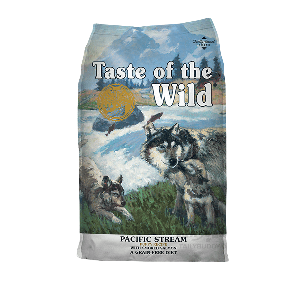  อาหารลูกสุนัข Taste of the Wild Pacific Stream Puppy สูตรเนื้อปลา โฮลิสติก 12.7 กก.